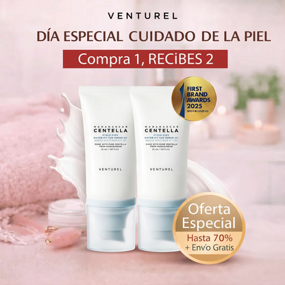 Madagascar Centella - Sun Serum SPF50+ Hidratante | El protector solar que no se siente, pero sí se nota.