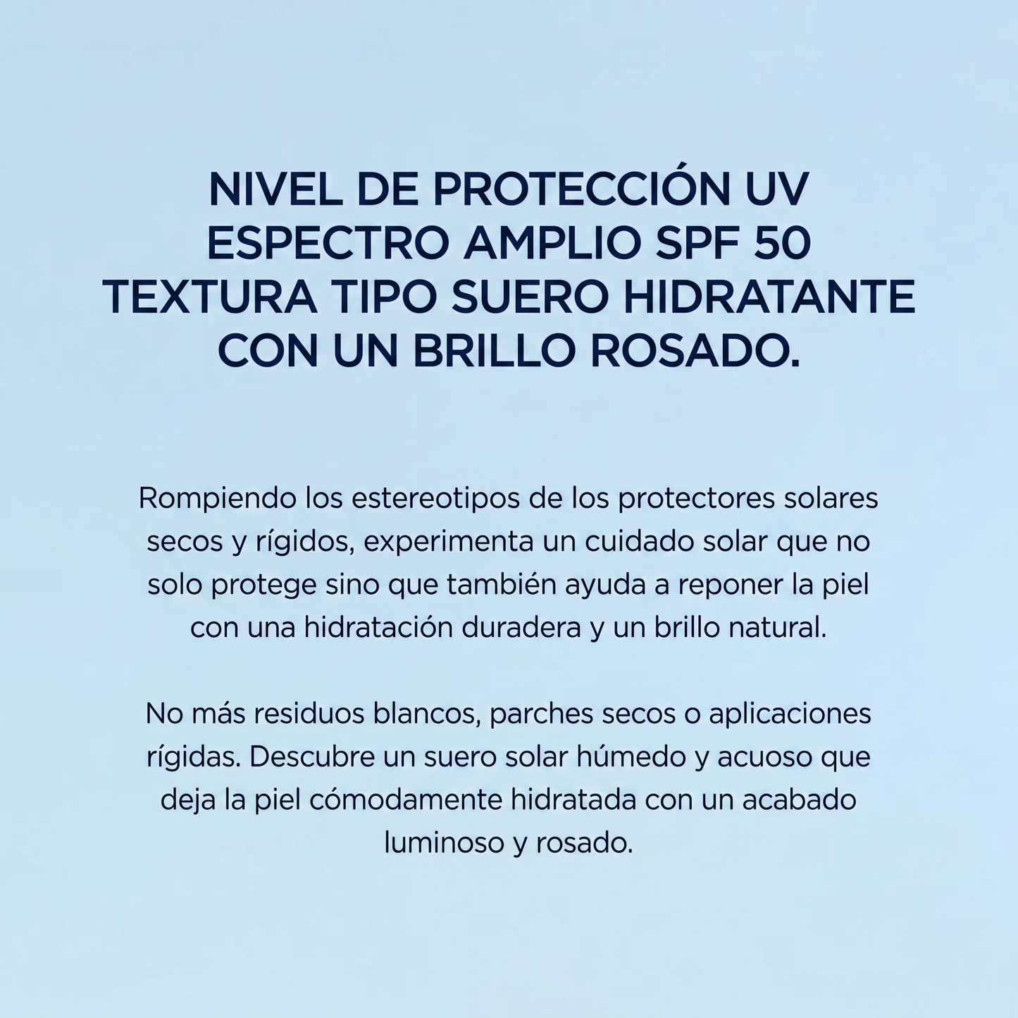 Madagascar Centella - Sun Serum SPF50+ Hidratante | El protector solar que no se siente, pero sí se nota.