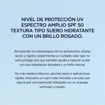 Madagascar Centella - Sun Serum SPF50+ Hidratante | El protector solar que no se siente, pero sí se nota.