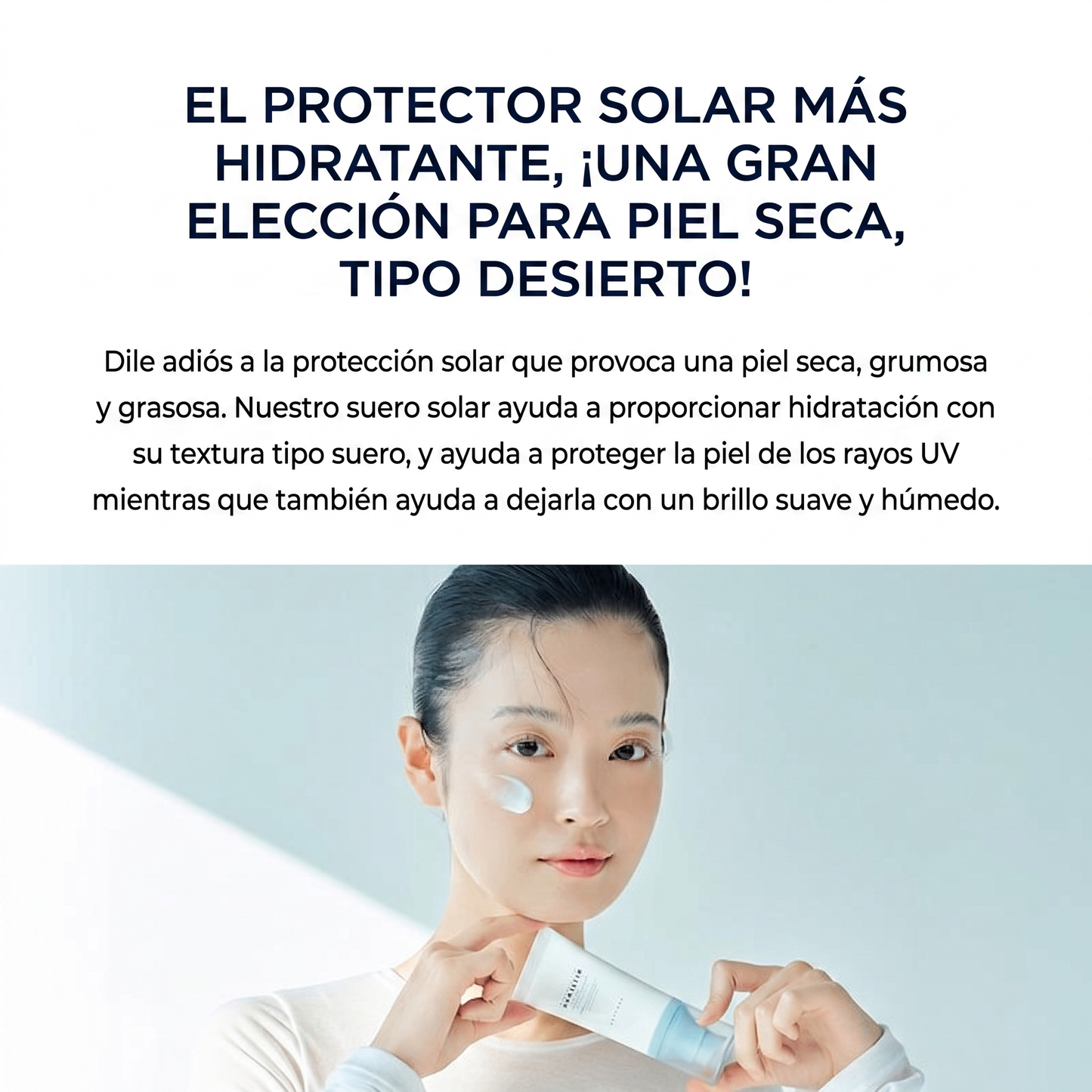 Madagascar Centella - Sun Serum SPF50+ Hidratante | El protector solar que no se siente, pero sí se nota.