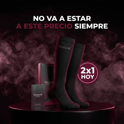 Venturel™ Calcetas de Comprensión de 15-20mmHg