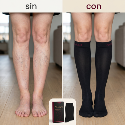 Venturel™ Calcetas de Comprensión de 15-20mmHg