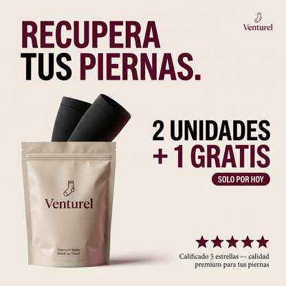 Venturel™ Calcetas de Comprensión de 15-20mmHg